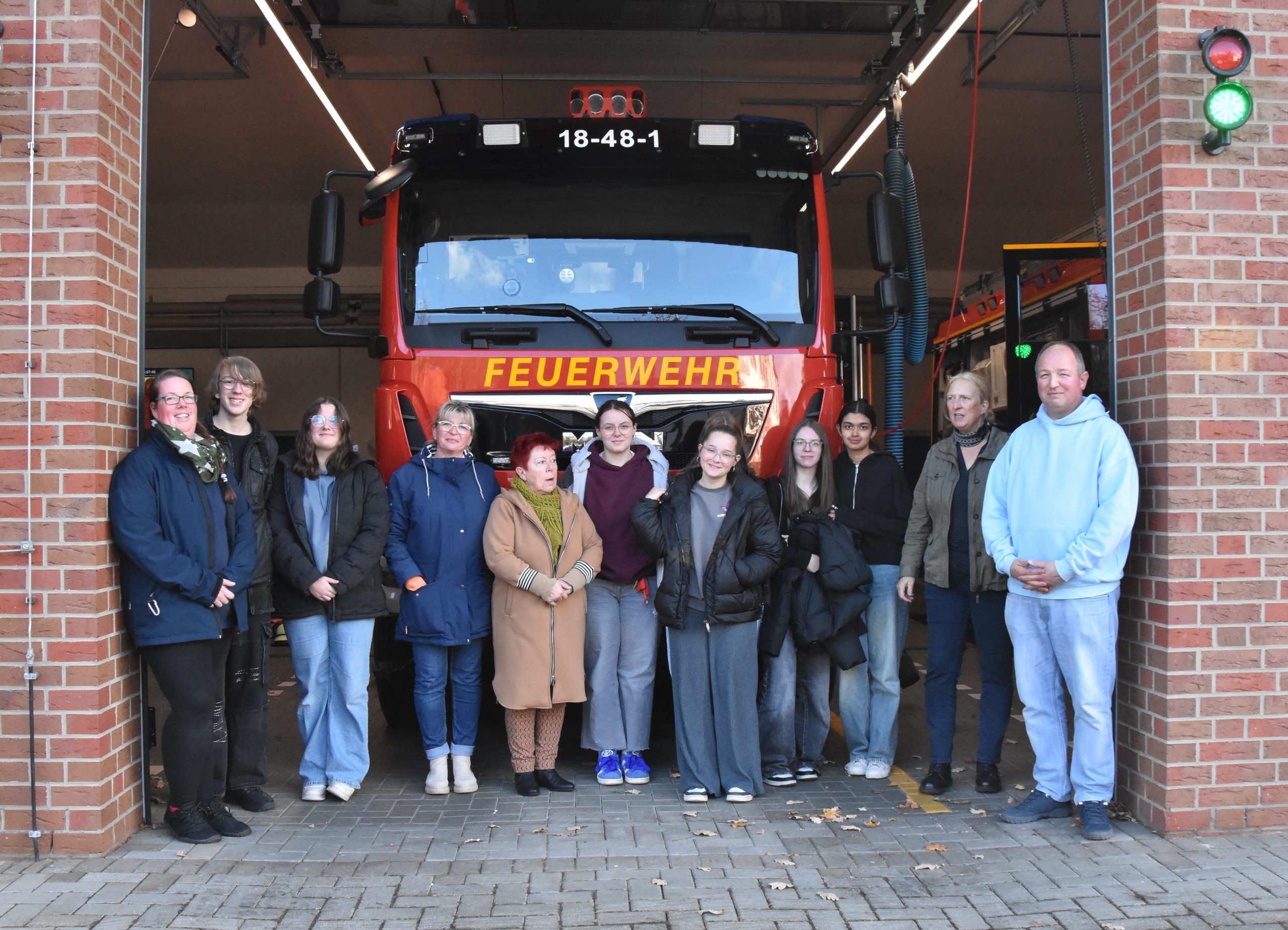 Mehr über den Artikel erfahren Besuch des Dorotheenhofs bei der Feuerwehr Schwarmstedt