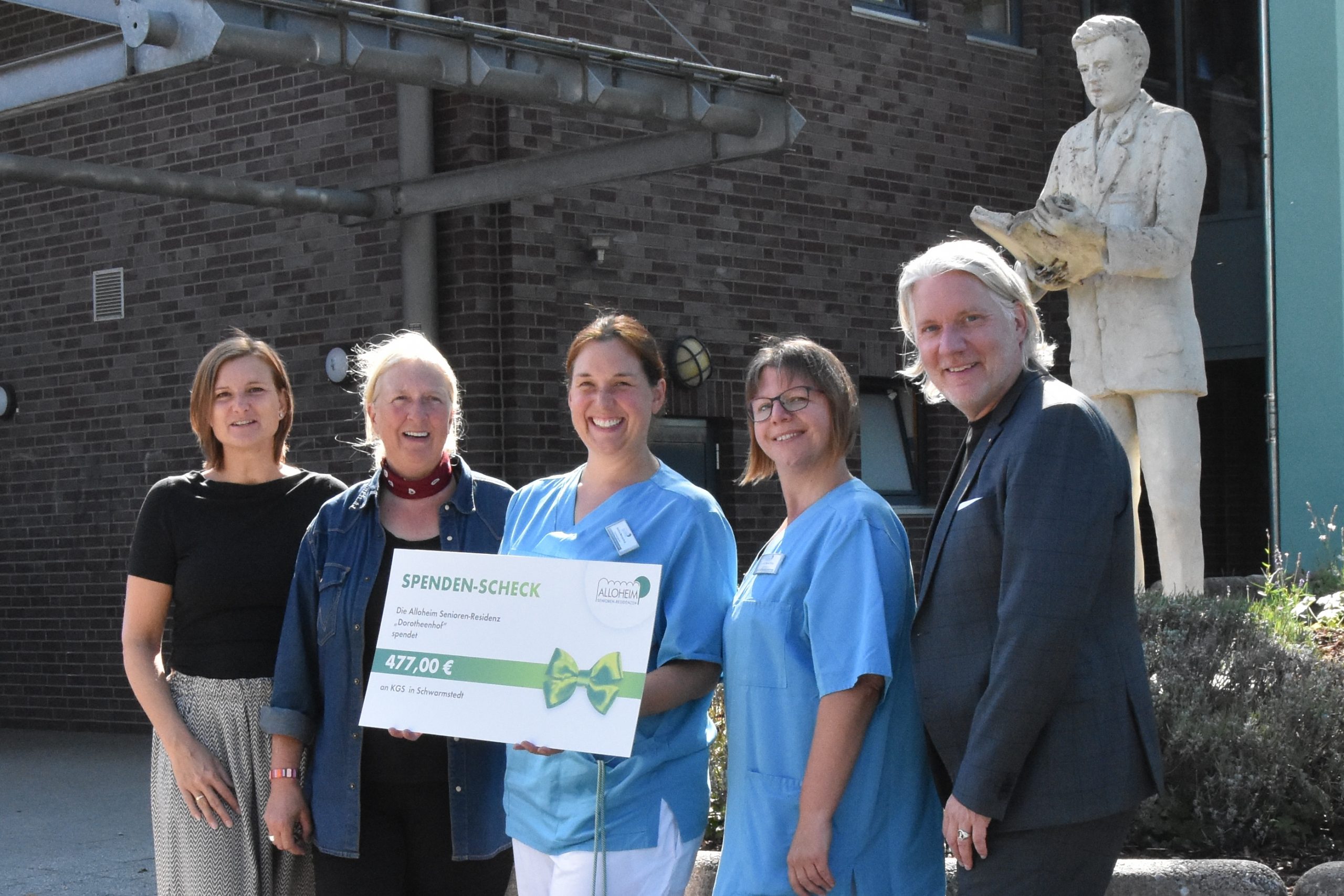 Mehr über den Artikel erfahren Dorotheenhofaktion ermöglicht Bücherkauf